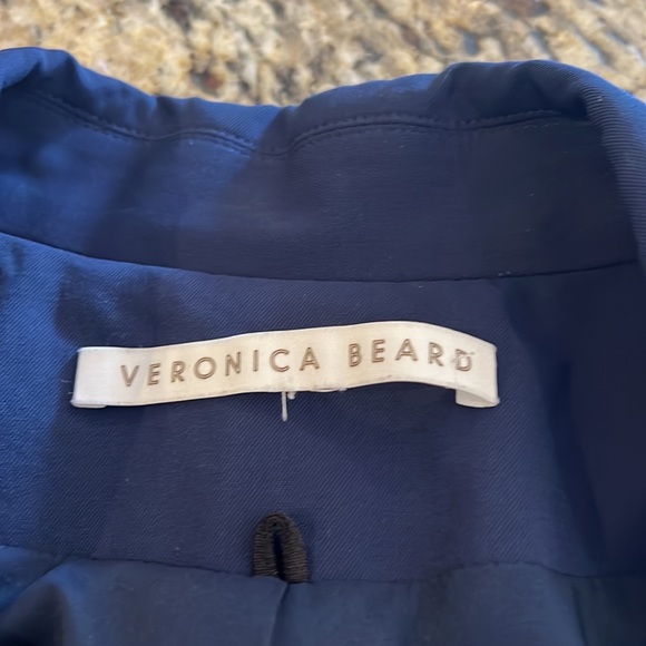 VERONICA BEARD Classic Dickey Blazer Single Breasted Blazer Sz 12 - Picture 9 of 12